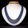 Elegant Blue Sapphire Necklace