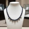 Beads necklace -Black