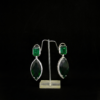 Green Stone Earings