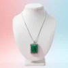 Pendent chain - Quartz Green
