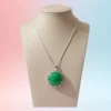 Pendent chain - Quartz Green
