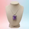 Pendent chain - Quartz Purple
