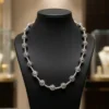 Antique-Sliver Color Balls necklace